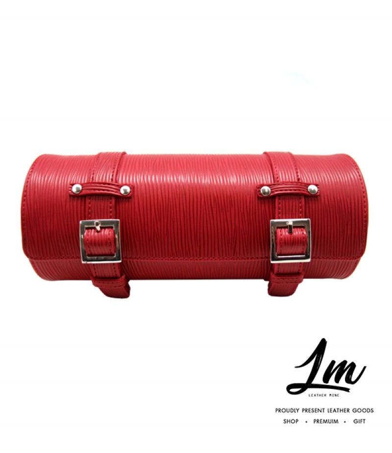 กระเป๋าหนังเก็บนาฬิกา - Red Supreme