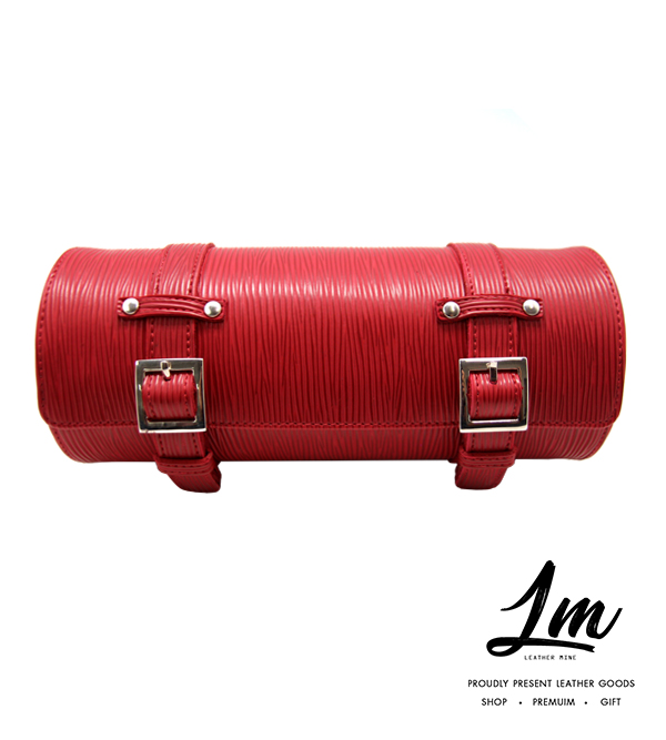 กระเป๋าหนังเก็บนาฬิกา - Red Supreme